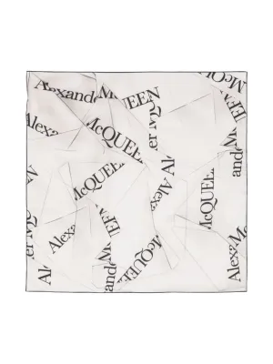 Alexander Mcqueen Women's Scarfs White