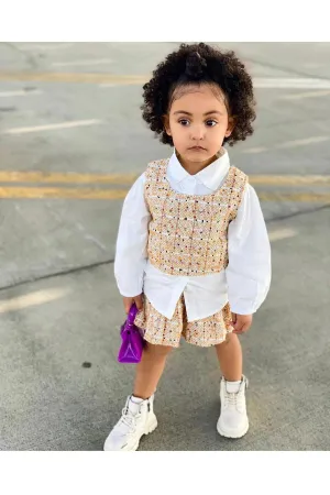 Bougie Tweed Set