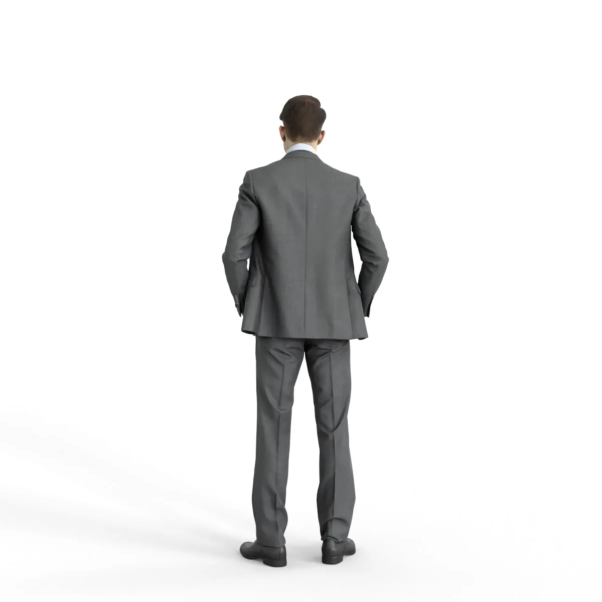 Business Man | bman0312hd2o03p02s | Ready-Posed 3D Human Model (Man / Still)