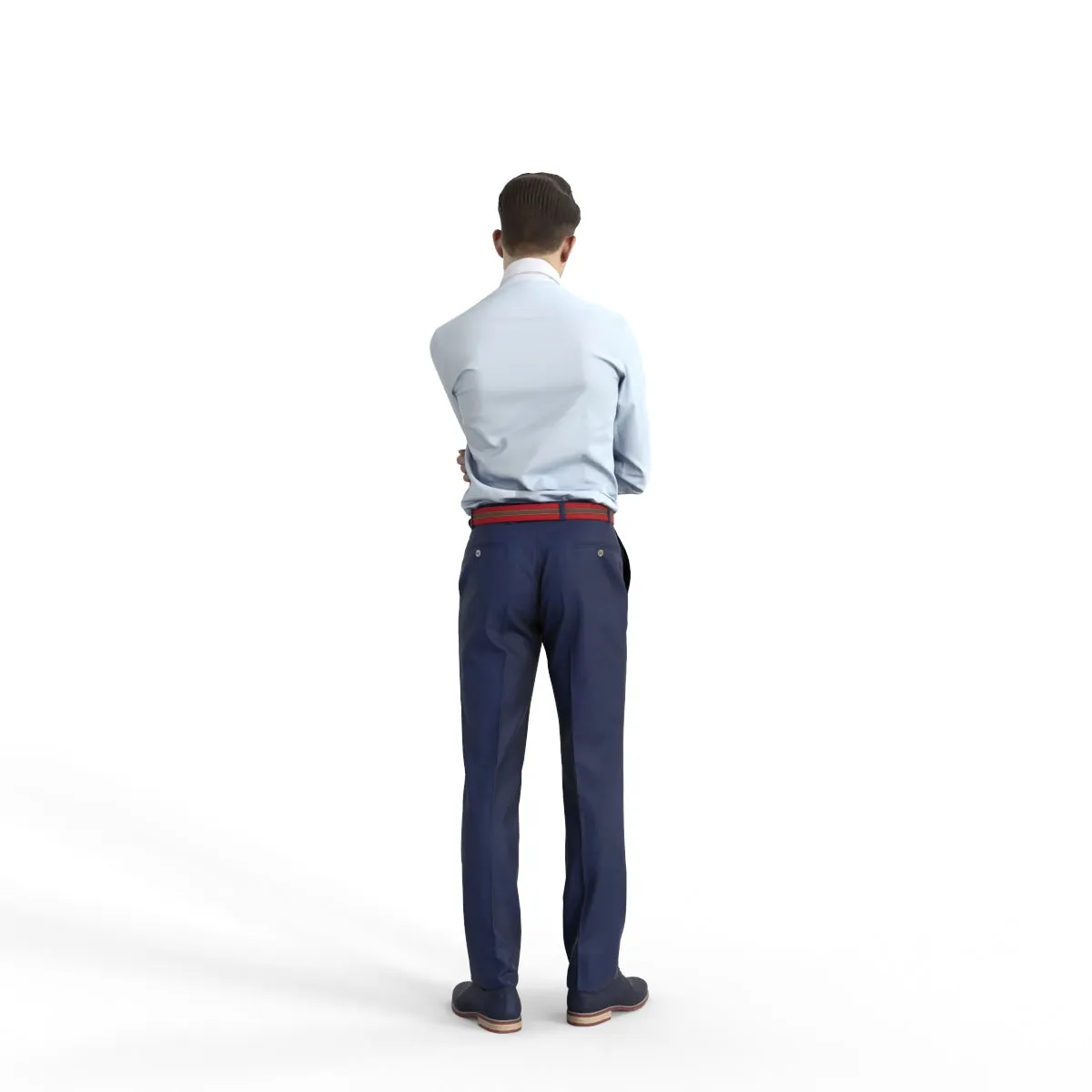 Business Man | eman0312hd2o04p01s | Ready-Posed 3D Human Model (Man / Still)