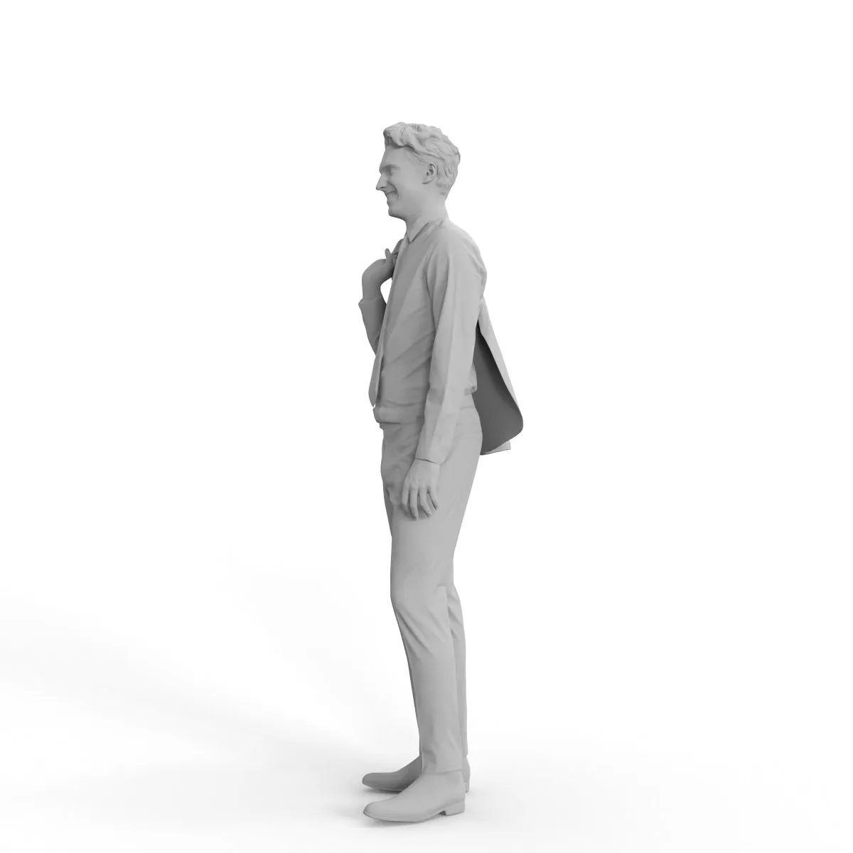 Business Man | grp0002hd2o01p01s | Ready-Posed 3D Human Model (Man / Still)