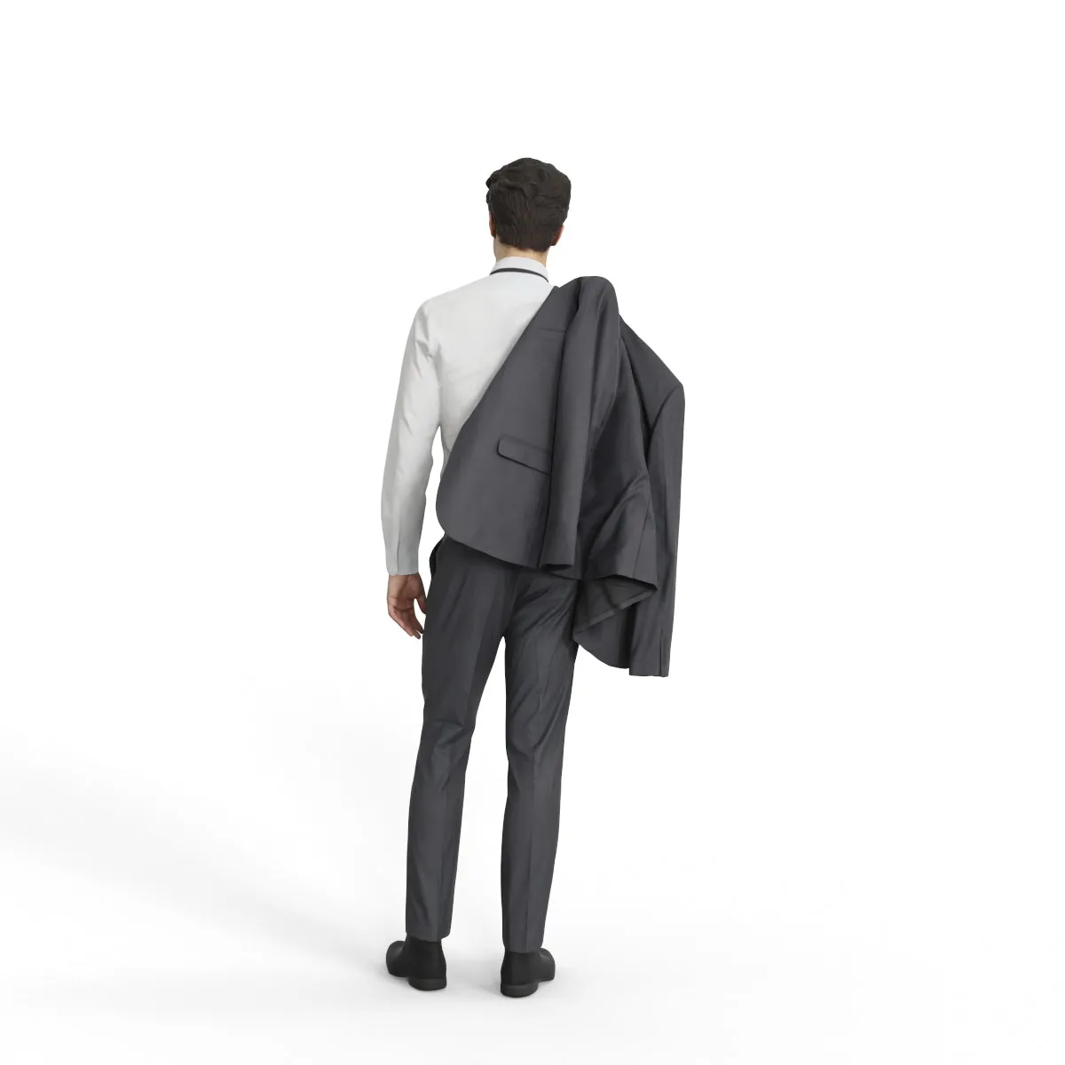 Business Man | grp0002hd2o01p01s | Ready-Posed 3D Human Model (Man / Still)