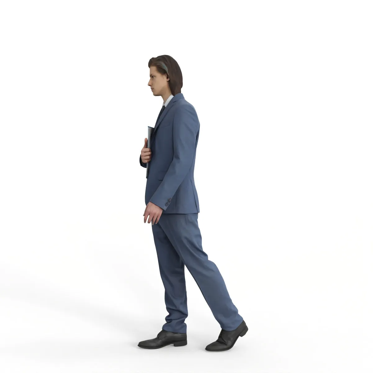 Business Man | mus0001hd2o01p01s | Ready-Posed 3D Human Model (Man / Still)