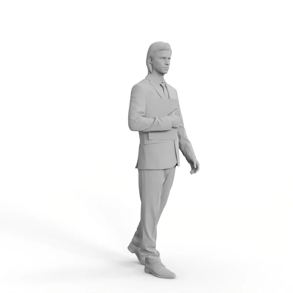 Business Man | mus0001hd2o01p01s | Ready-Posed 3D Human Model (Man / Still)