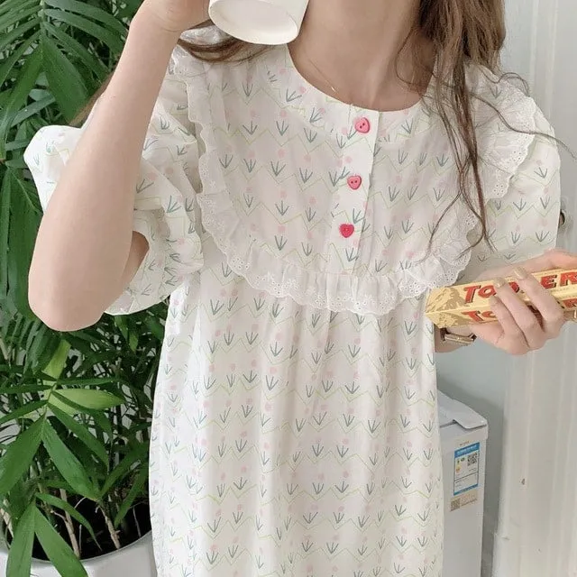 Cute Little Flower Nightdress