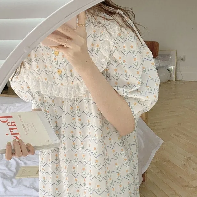 Cute Little Flower Nightdress