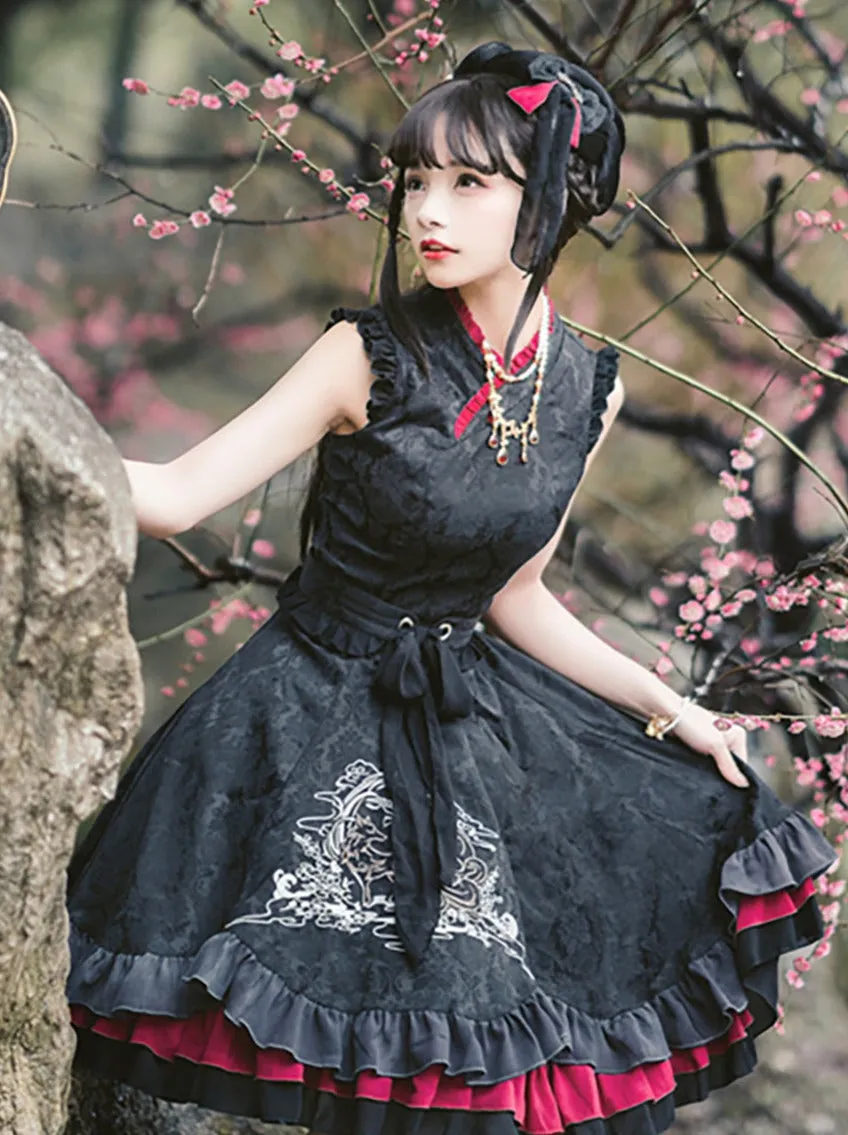 Dress Fox Rolly Elegant China Ta Set Intail