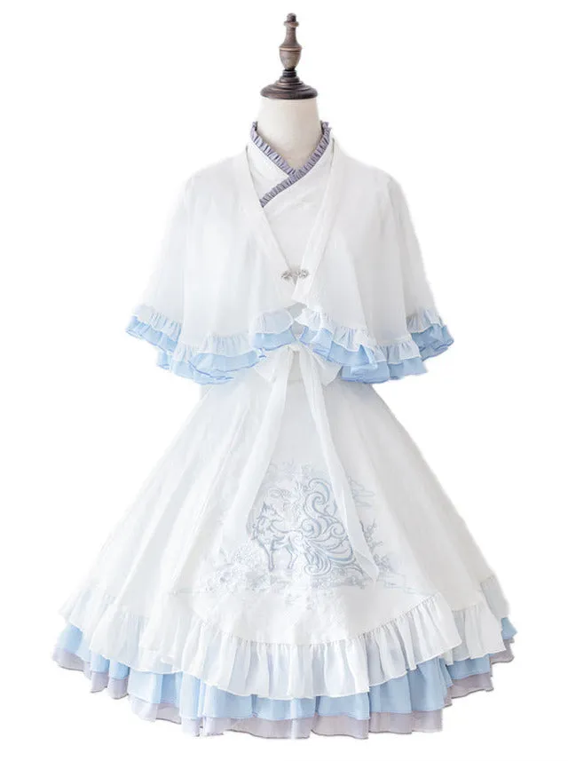 Dress Fox Rolly Elegant China Ta Set Intail