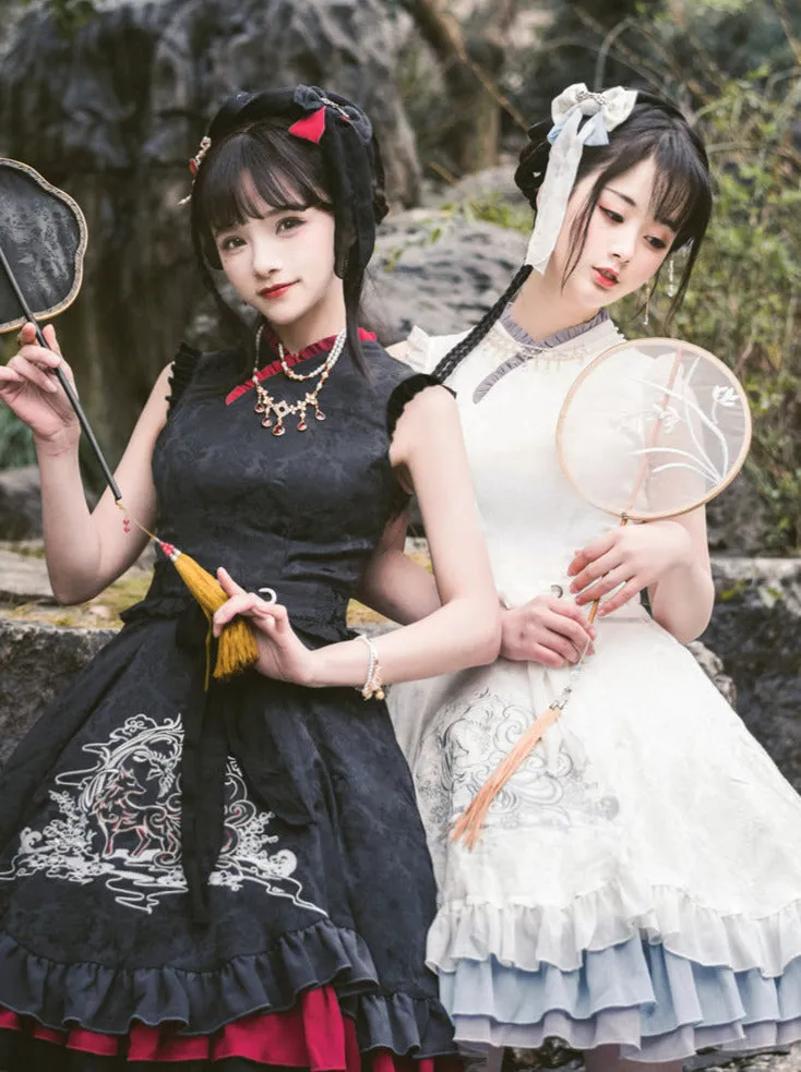 Dress Fox Rolly Elegant China Ta Set Intail