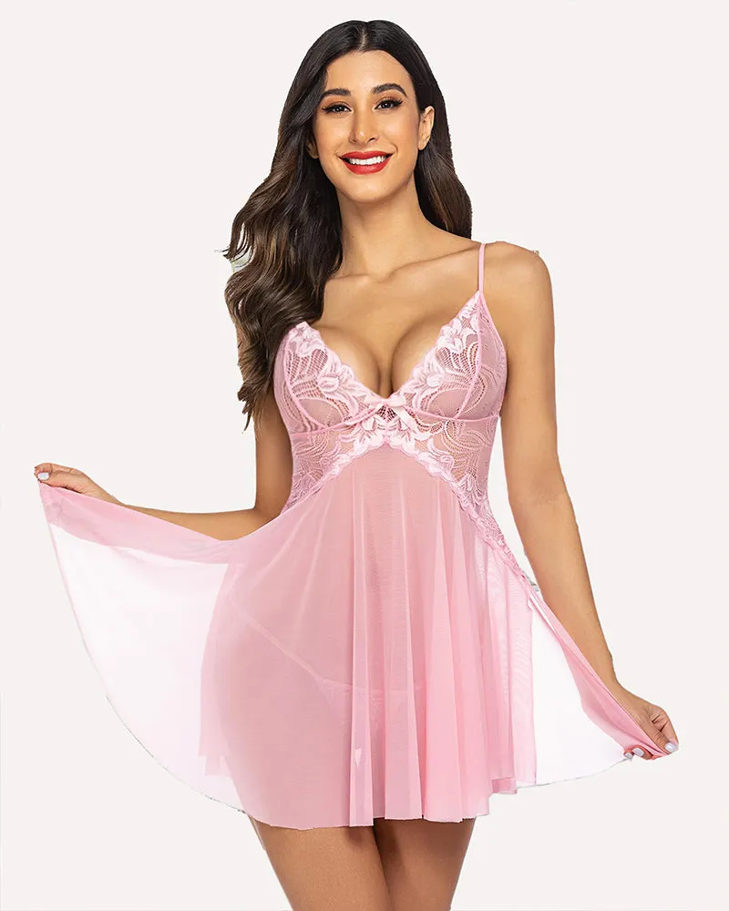Lace Babydoll Exotic Bridal Nightdress