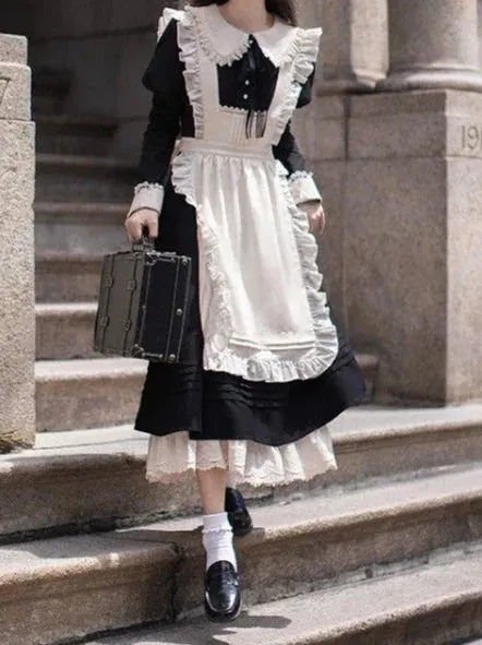 Maid Retro Angelina Dress Elegant Set