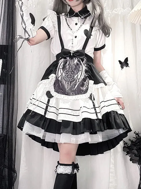 Maid Set-Up Lolita English Dress