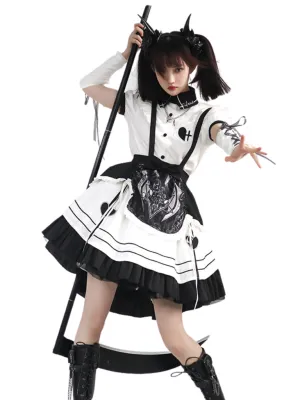 Maid Set-Up Lolita English Dress