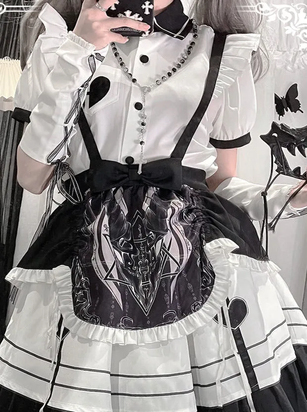 Maid Set-Up Lolita English Dress