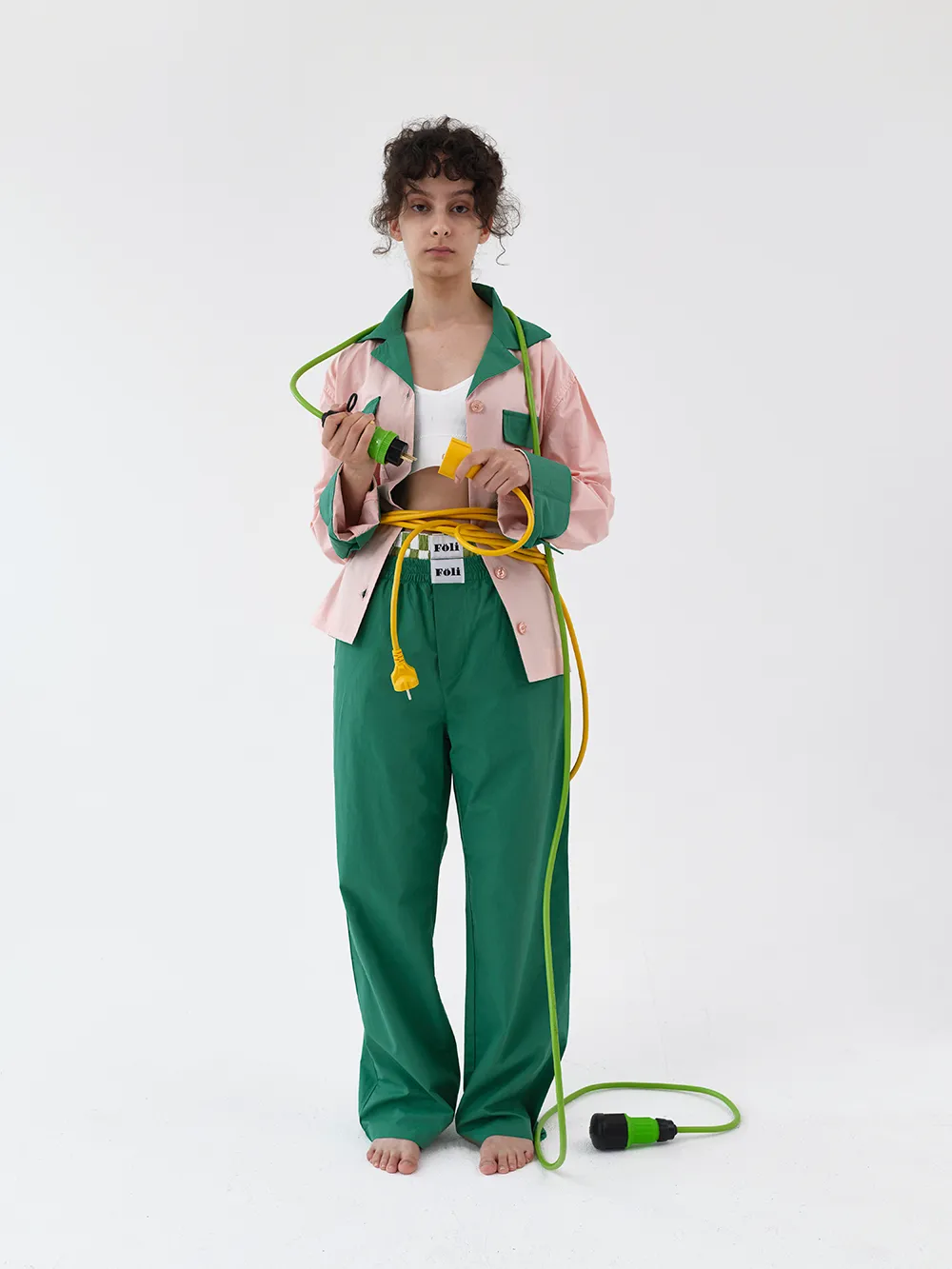 Pajama Set - Water Mellow