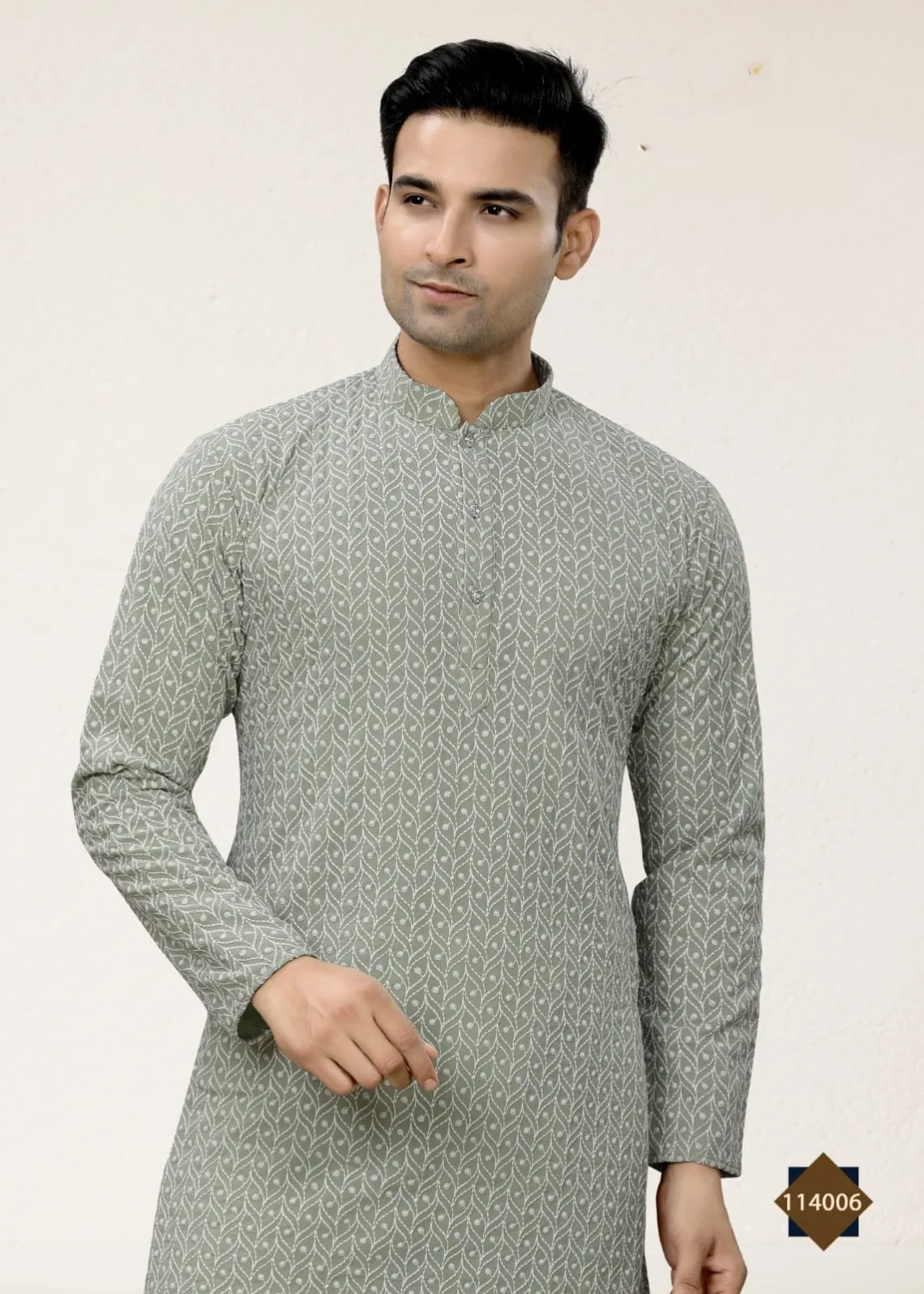 Party Wear Lucknowi Work Kurta Pajama Vol-114