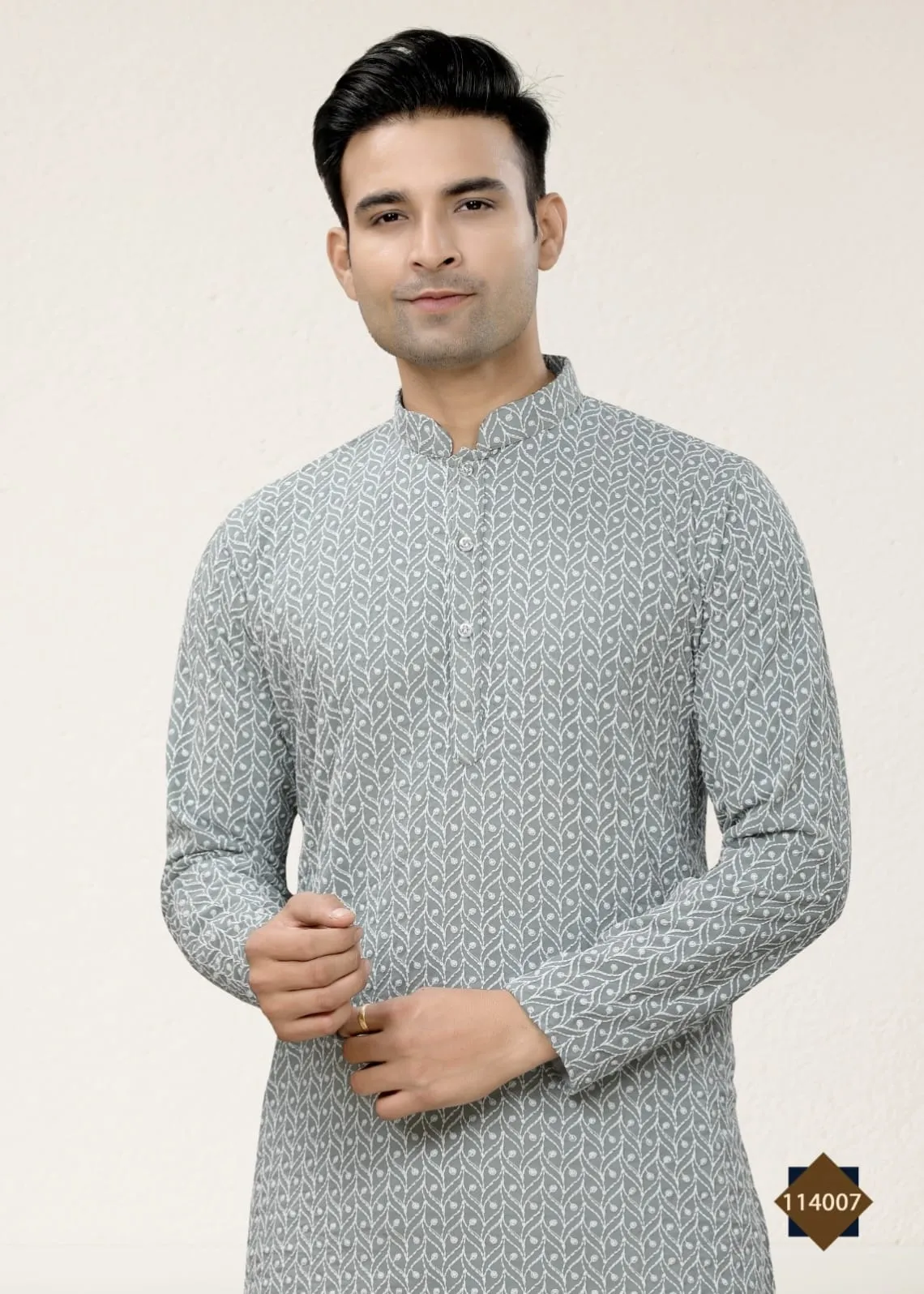 Party Wear Lucknowi Work Kurta Pajama Vol-114