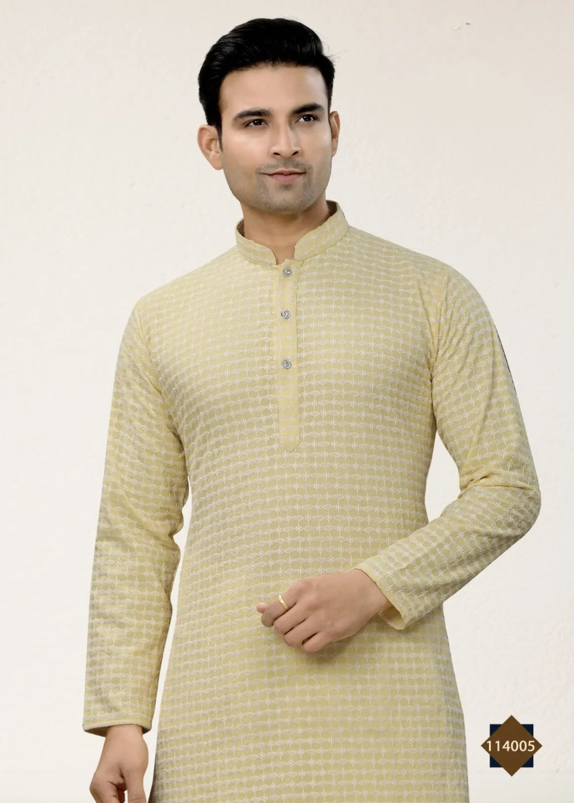 Party Wear Lucknowi Work Kurta Pajama Vol-114