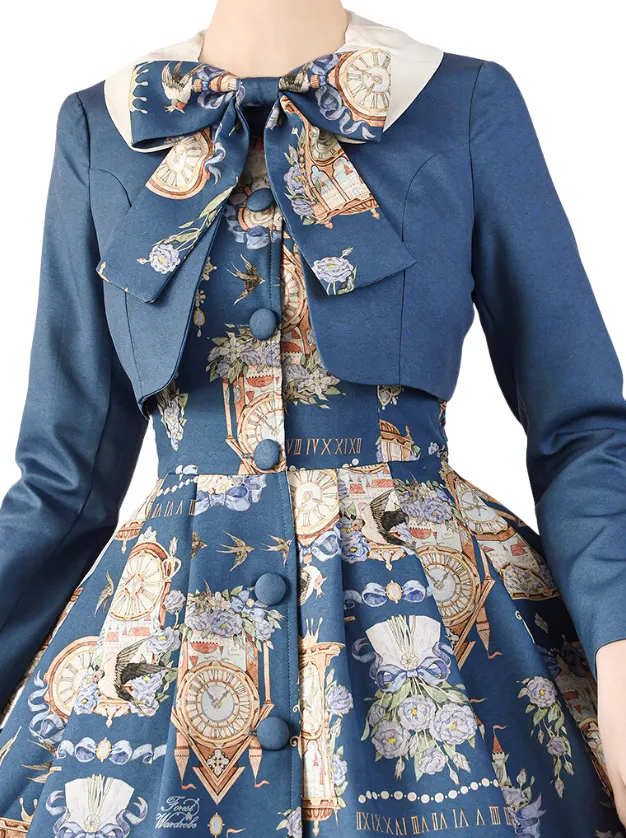 Print Legant Jacket Dress Classical Set Echo Eternal Echo Lotor