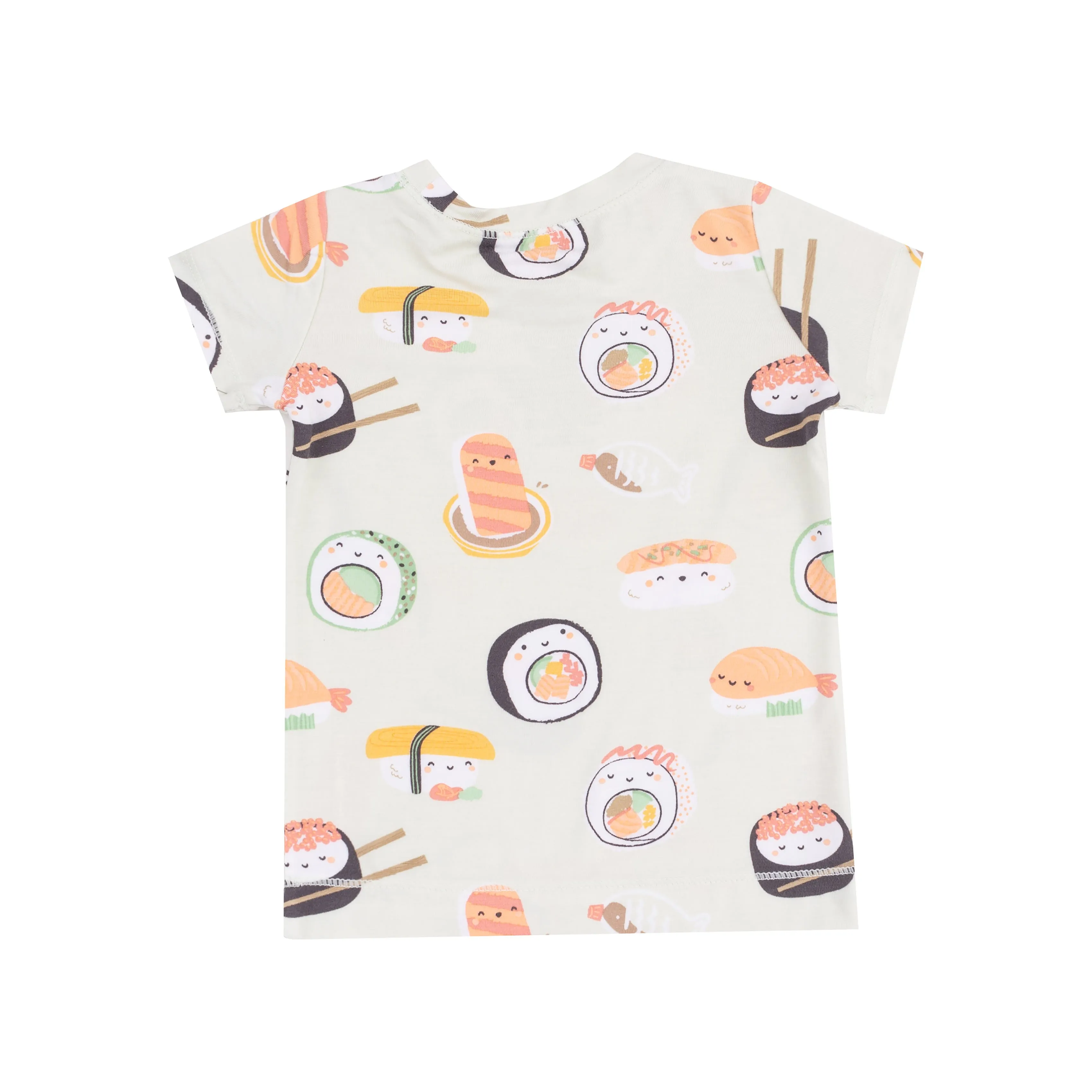 Sushi Shortsleeve Loungewear Set - Green